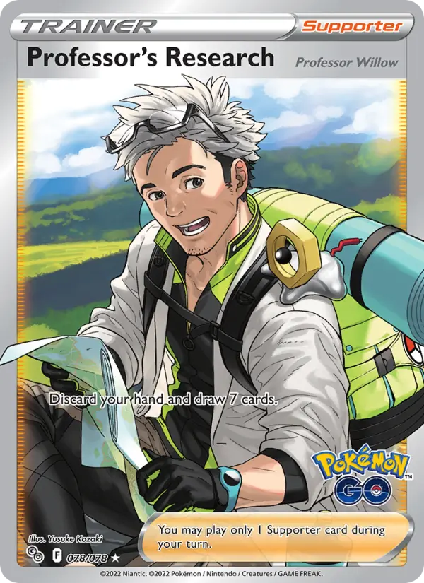 Professor's Research 78 Pokémon GO Pokesingles