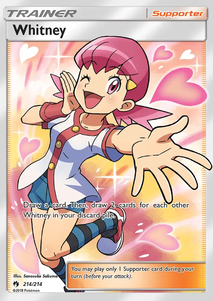 Whitney 214 Lost Thunder Pokesingles