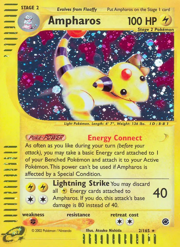 Ampharos 2 Expedition Base Set Pokesingles