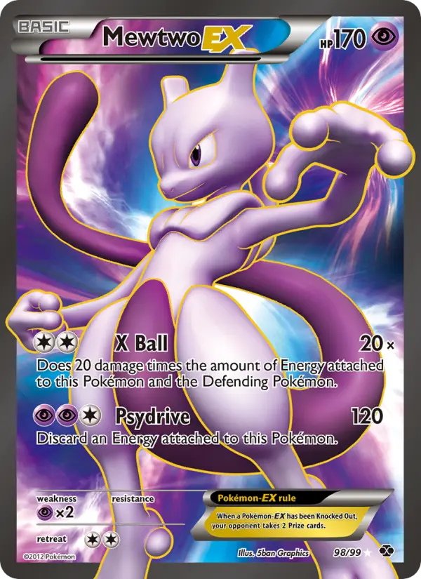 Mewtwo-EX 98 Next Destinies Pokesingles