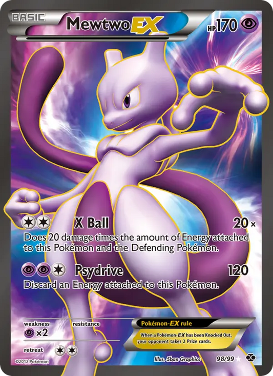Mewtwo-EX 98 Next Destinies Pokesingles