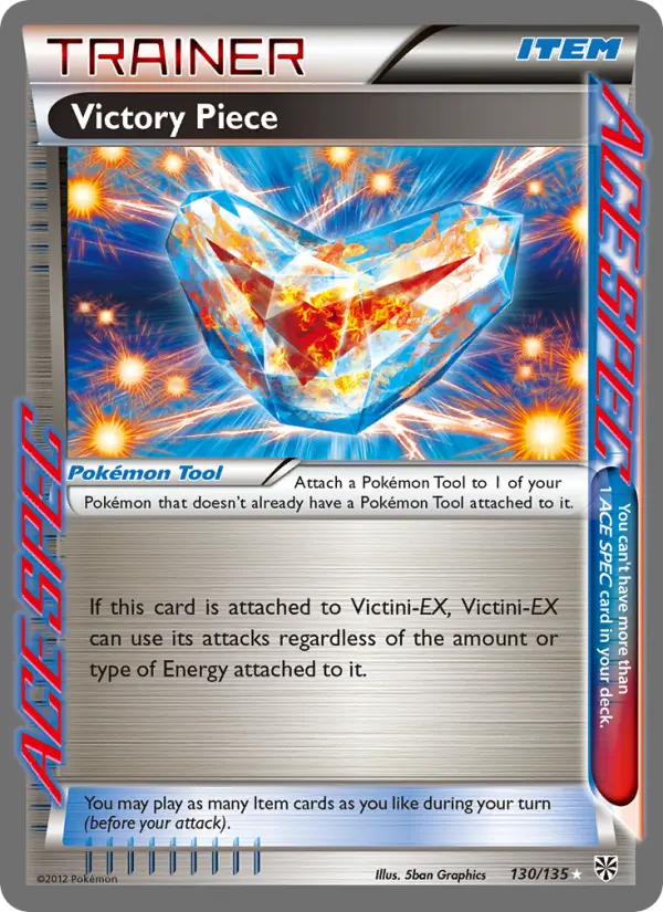 Victory Piece 130 Plasma Storm Pokesingles