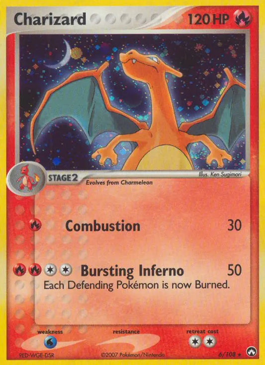 Charizard 6 Power Keepers Pokesingles
