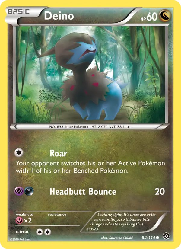Deino 84 Steam Siege Pokesingles