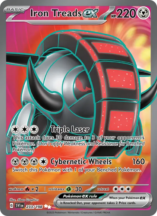 Iron Treads ex 233 Scarlet & Violet Pokesingles
