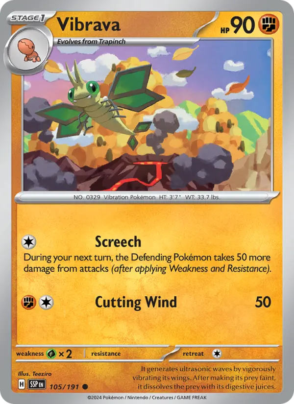 Vibrava 105 Surging Sparks Pokesingles