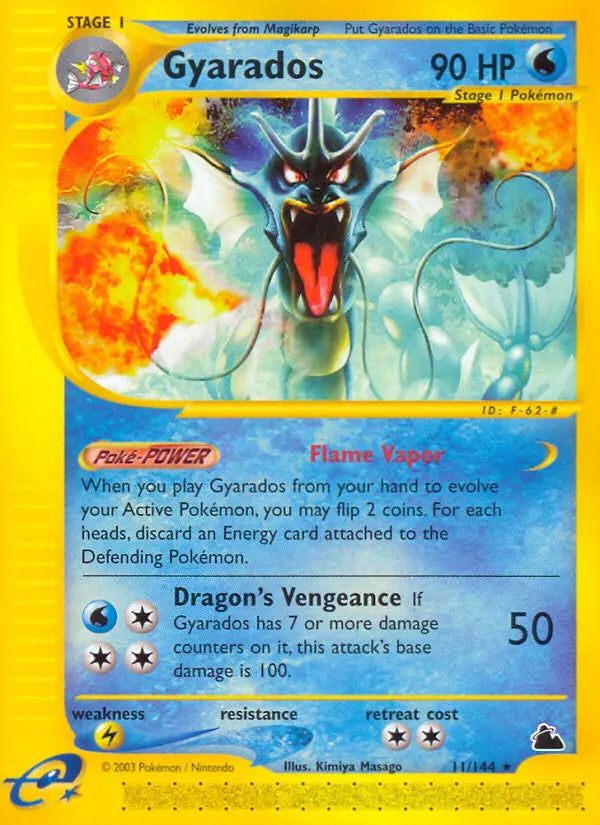 Gyarados 11 Skyridge Pokesingles