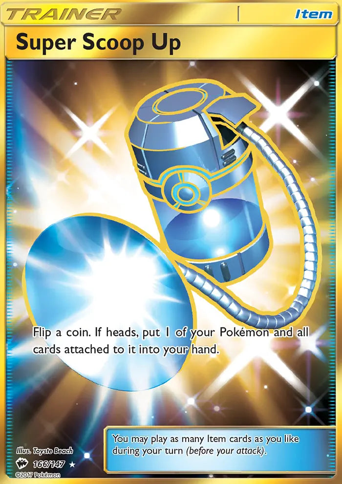 Super Scoop Up 166 Burning Shadows Pokesingles