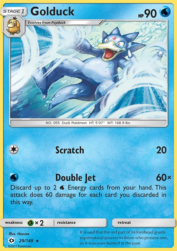 Golduck 29 Sun & Moon Pokesingles