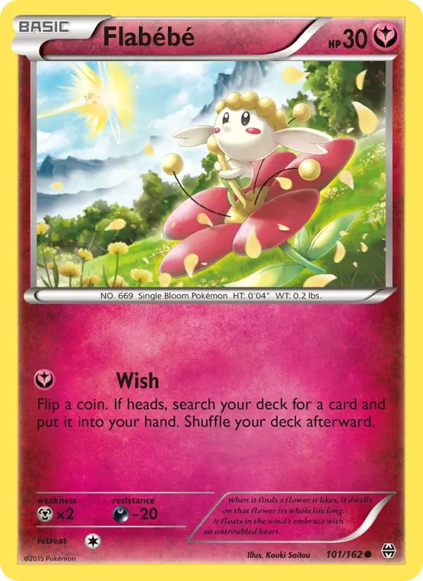 Flabébé 101 BREAKthrough Pokesingles