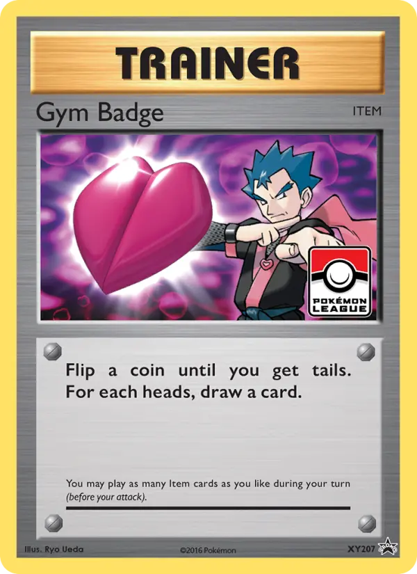 Gym Badge XY207 XY Black Star Promos Pokesingles