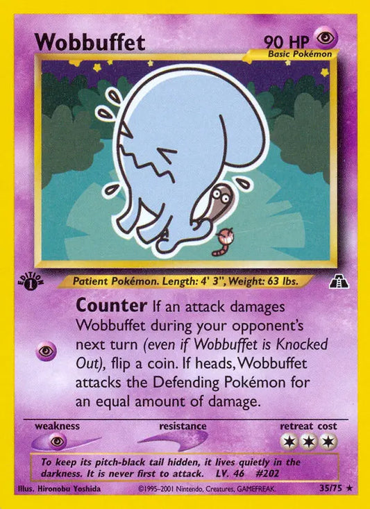 Wobbuffet 35 Neo Discovery Pokesingles