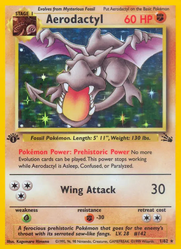 Aerodactyl 1 Fossil Pokesingles