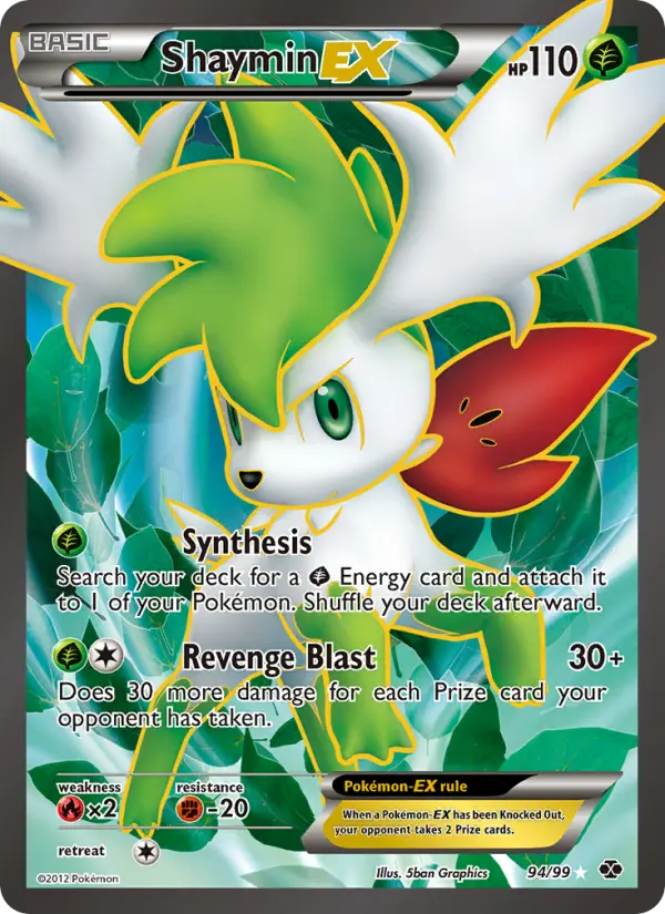 Shaymin-EX 94 Next Destinies Pokesingles