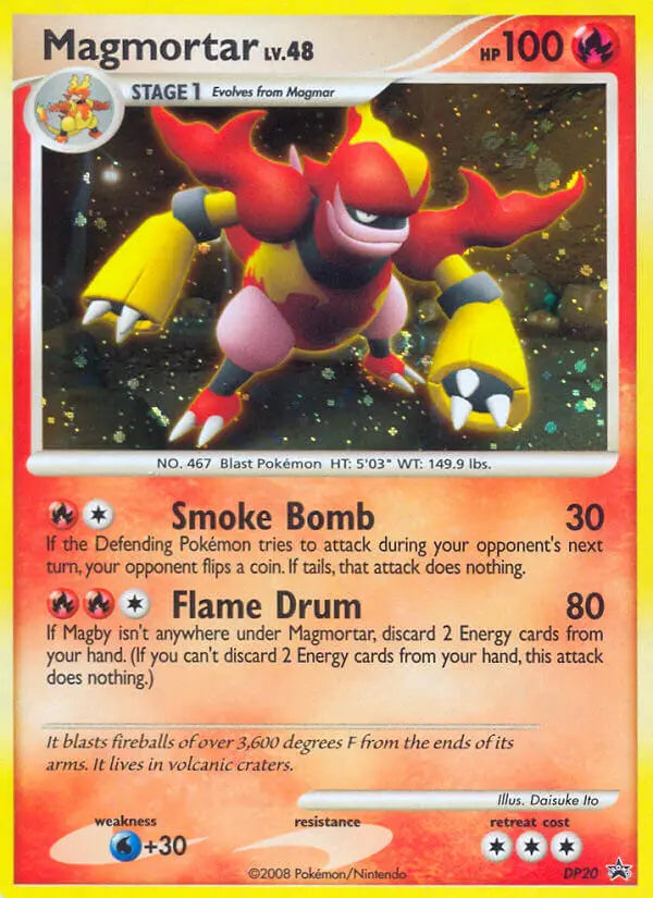 Magmortar DP20 DP Black Star Promos Pokesingles