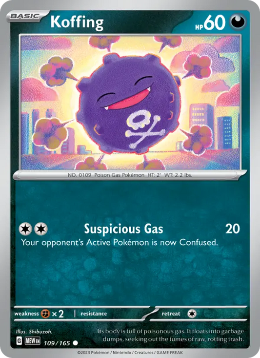 Koffing 109 151 Pokesingles