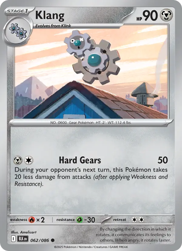 Klang 62 Black Bolt Pokesingles
