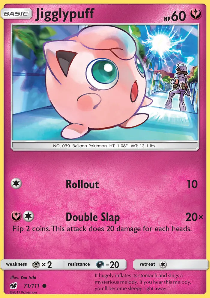 Jigglypuff 71 Crimson Invasion Pokesingles