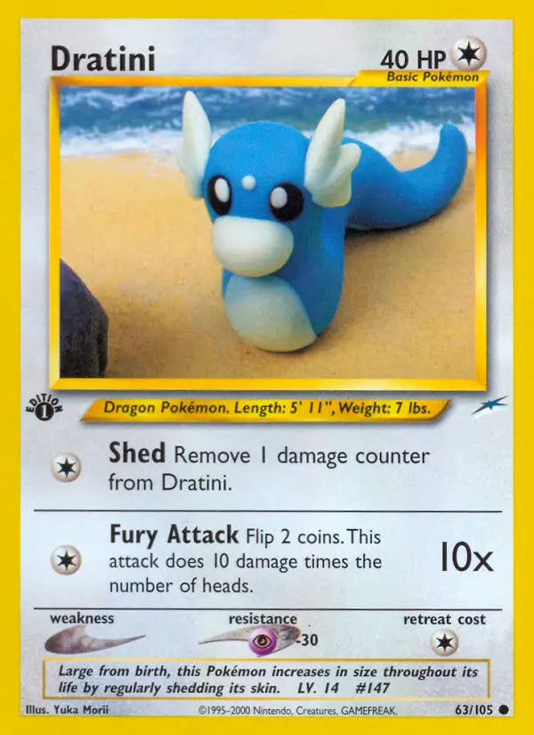 Dratini 63 Neo Destiny Pokesingles