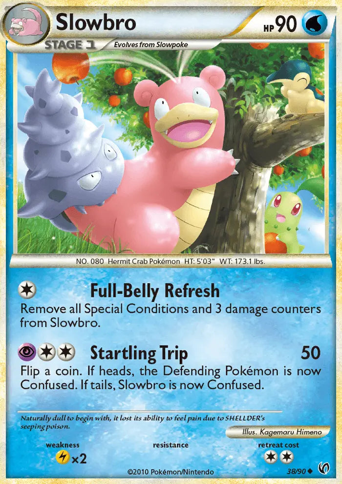 Slowbro 38 Undaunted Pokesingles