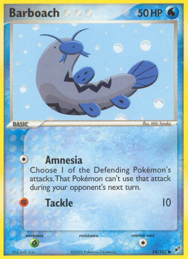 Barboach 54 Deoxys Pokesingles