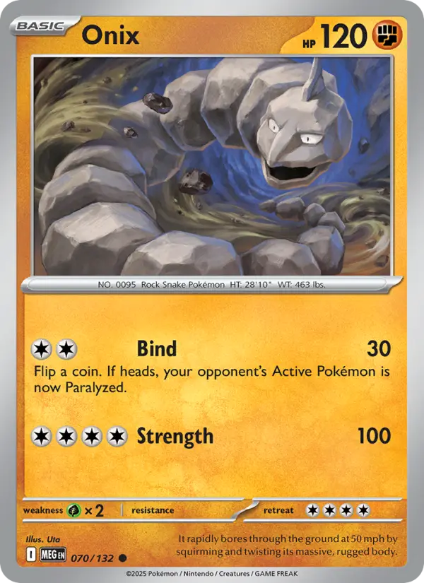 Onix 70 Mega Evolution Pokesingles