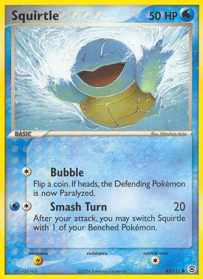 Squirtle 83 FireRed & LeafGreen Pokesingles