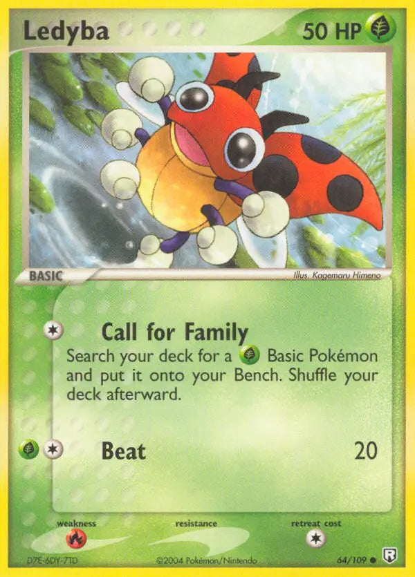 Ledyba 64 Team Rocket Returns Pokesingles