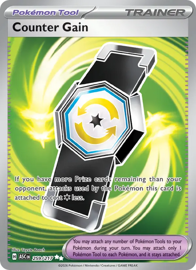 Counter Gain 259 Ascended Heroes Pokesingles