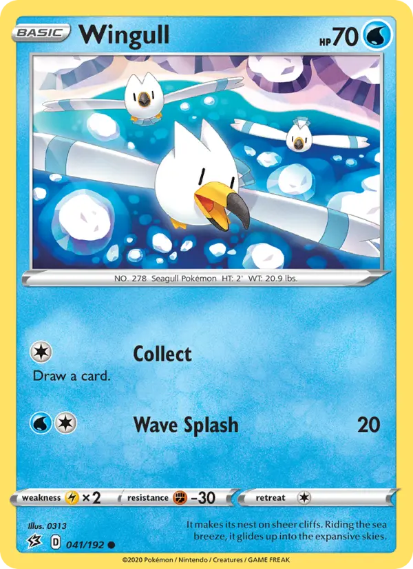 Wingull 41 Rebel Clash Pokesingles