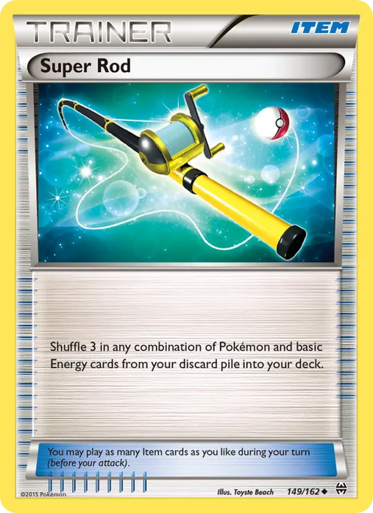 Super Rod 149 BREAKthrough Pokesingles
