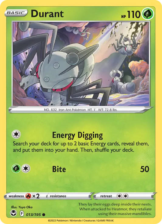 Durant 13 Silver Tempest Pokesingles