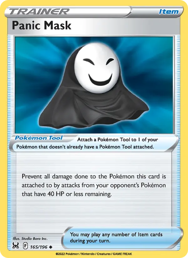 Panic Mask 165 Lost Origin Pokesingles
