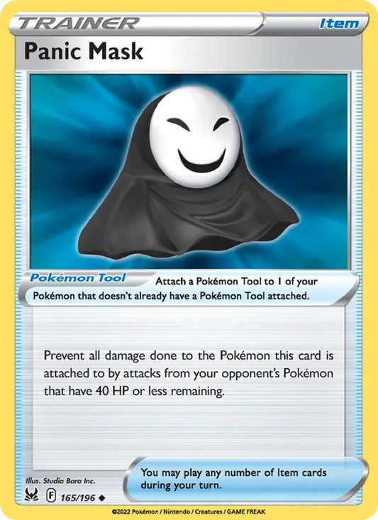Panic Mask 165 Lost Origin Pokesingles