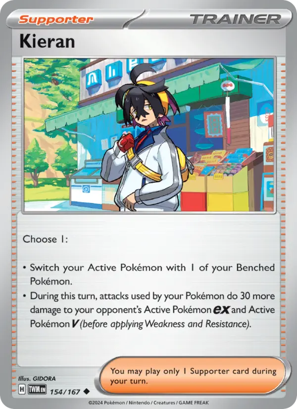 Kieran 154 Twilight Masquerade Pokesingles