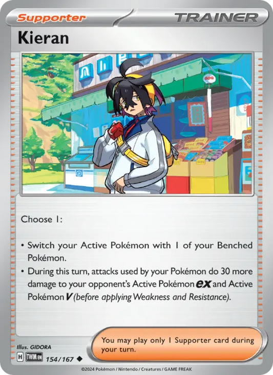 Kieran 154 Twilight Masquerade Pokesingles