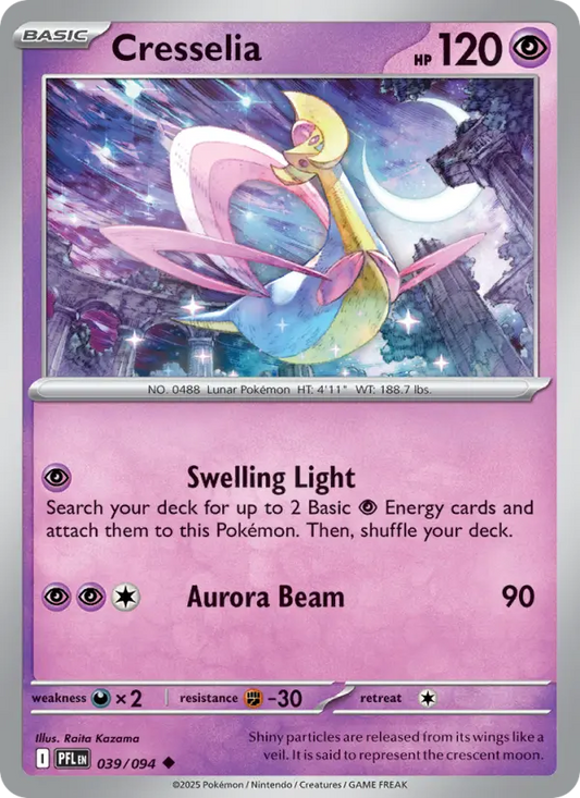 Cresselia 39 Phantasmal Flames Pokesingles