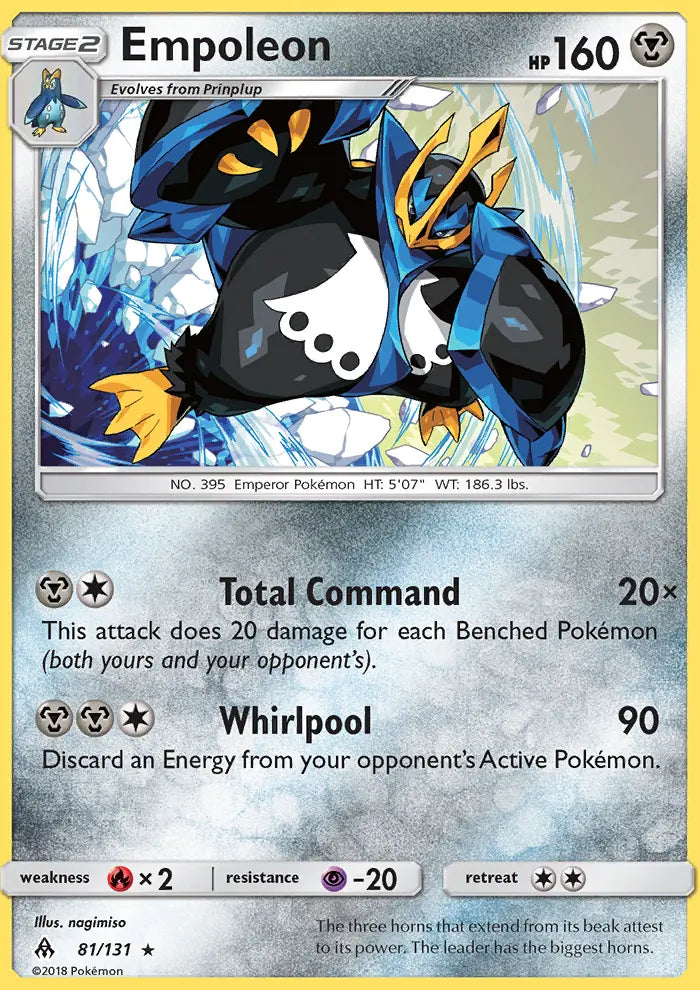 Empoleon 81 Forbidden Light Pokesingles