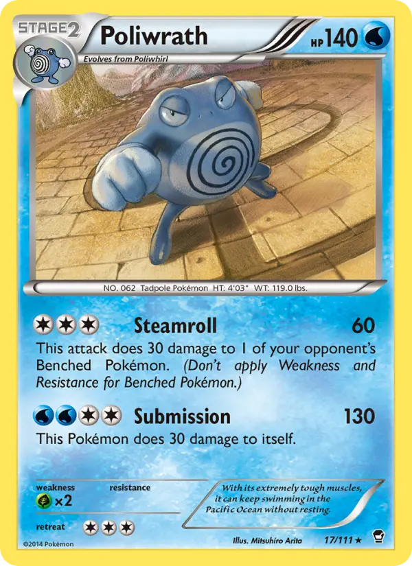 Poliwrath 17 Furious Fists Pokesingles