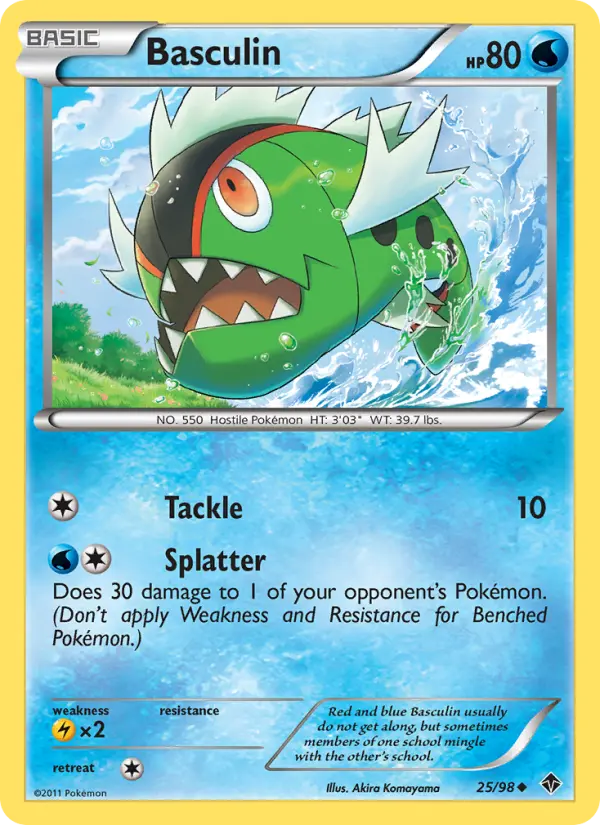 Basculin 25 Emerging Powers Pokesingles