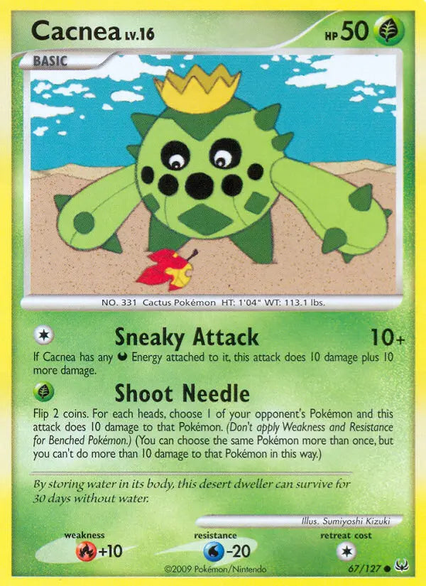 Cacnea 67 Platinum Pokesingles