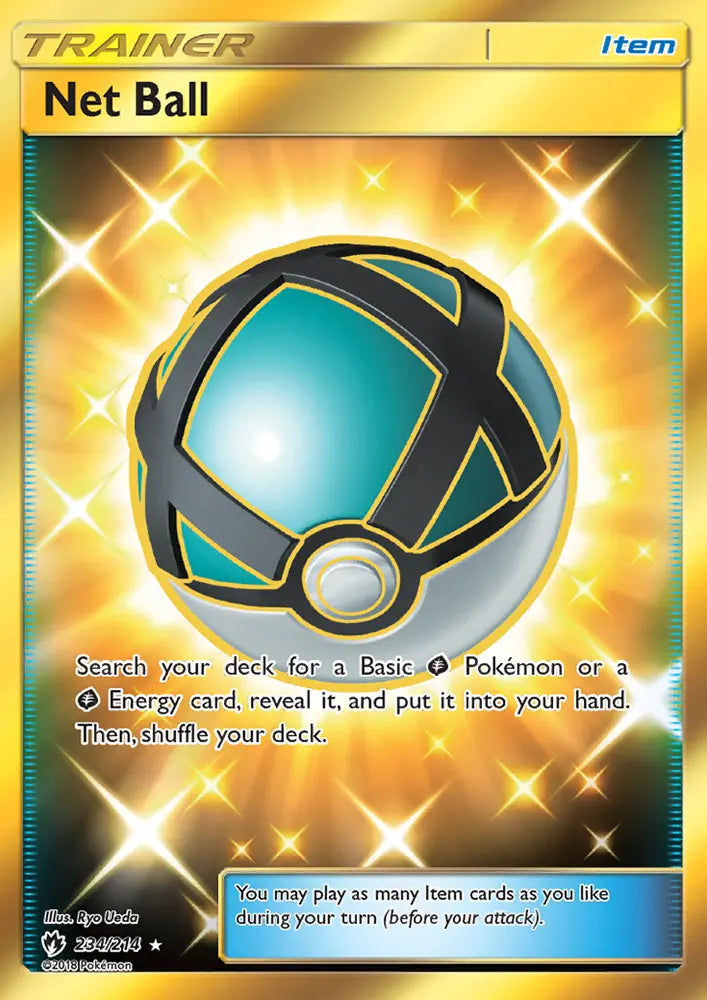 Net Ball 234 Lost Thunder Pokesingles