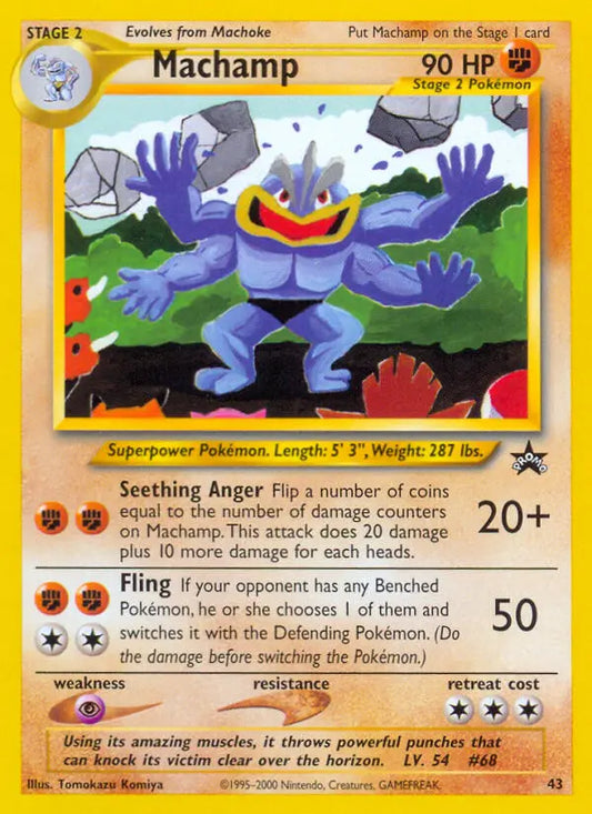 Machamp 43 Wizards Black Star Promos Pokesingles