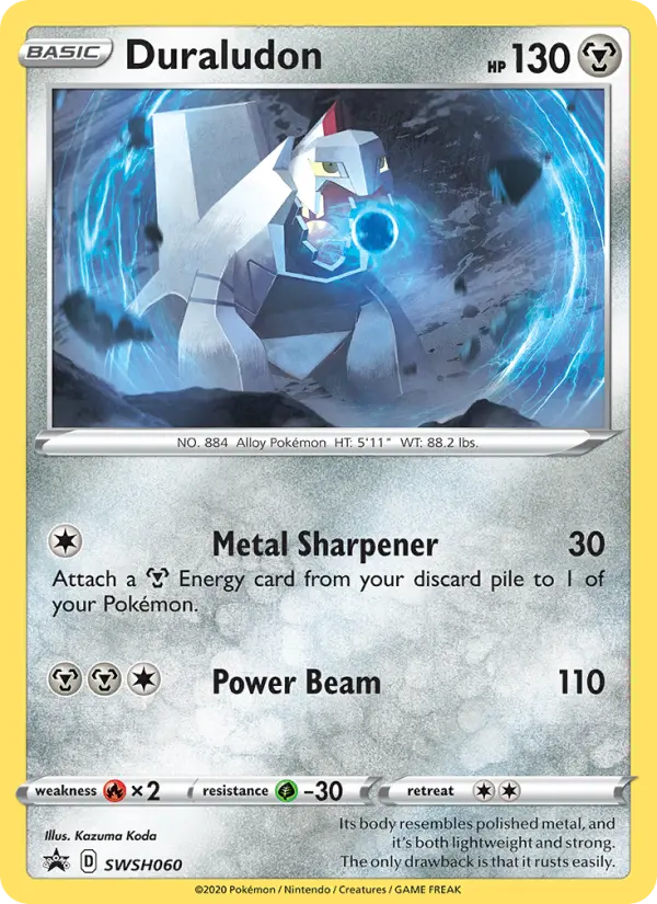 Duraludon SWSH060 SWSH Black Star Promos Pokesingles