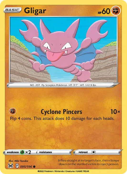Gligar 95 Lost Origin Pokesingles