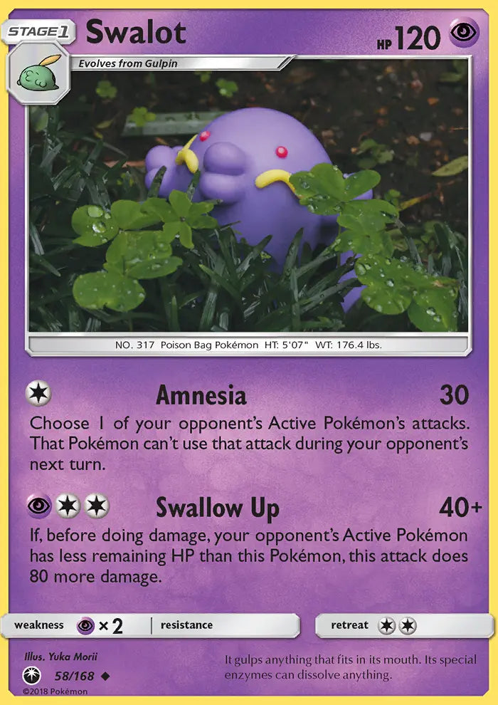 Swalot 58 Celestial Storm Pokesingles