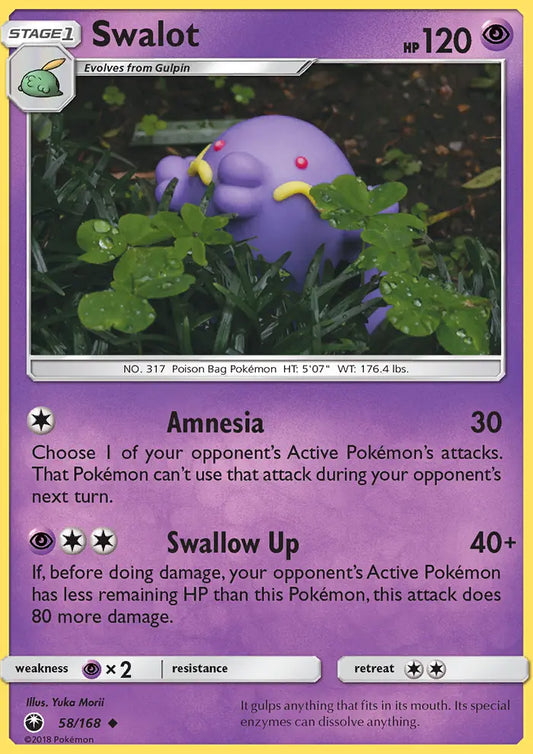 Swalot 58 Celestial Storm Pokesingles