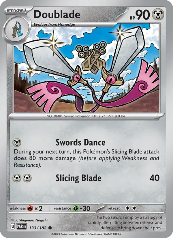 Doublade 133 Paradox Rift Pokesingles