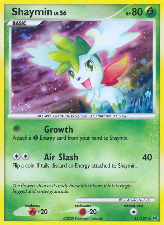 Shaymin 15 Platinum Pokesingles