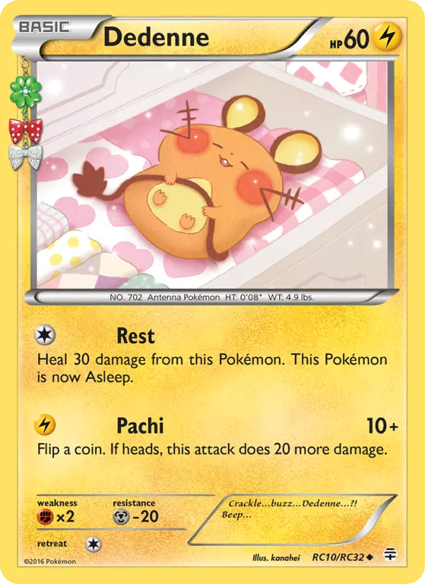Dedenne RC10 Generations Pokesingles